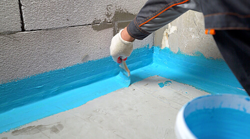 Flüssige Abdichtungssysteme für Innenräume