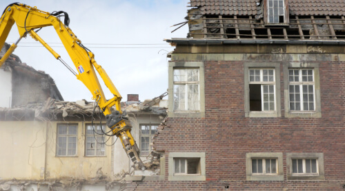 Abbrucharbeiten