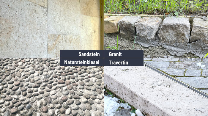 Naturstein ist ein natürlicher Baustoff, der durch geologische Prozesse wie Abkühlung, Ablagerung oder Umwandlung entsteht.